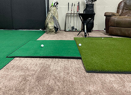 Big Moss Ramp Golf Hitting Mats | Elite Indoor Golf